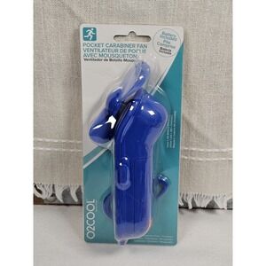 Pocket Carabiner Fan Ventilateur Battery Operated O2COOL